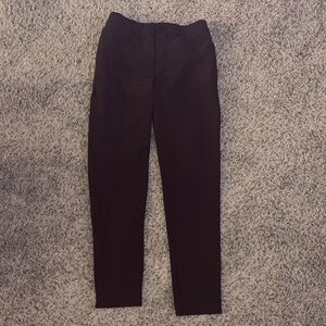 Banana Republic Maroon slim fit Dress Pants